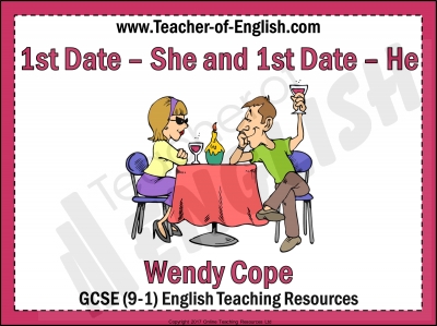 1st Date - She and 1st Date - He Teaching Resources